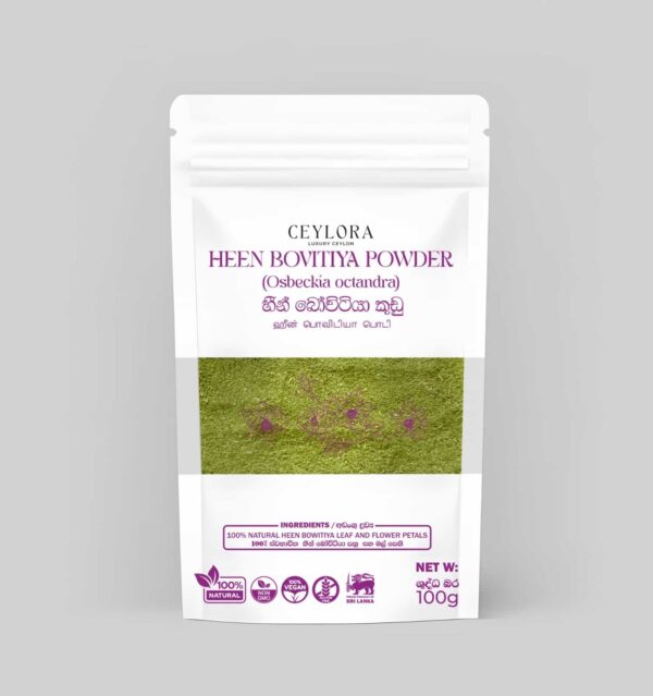 Heenbowitiya Powder Osbeckia octandra Ayurvedic herbal powder for liver health support