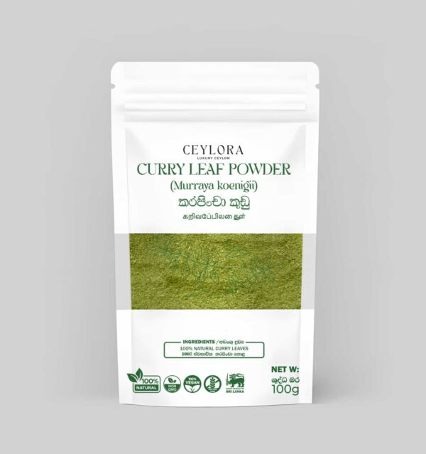 Curry Leaf Powder herbal cholesterol support supplement with garcinia and pandan
