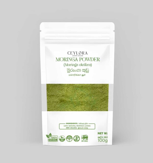 Moringa Powder nutrient rich superfood for energy metabolism and wellness support
