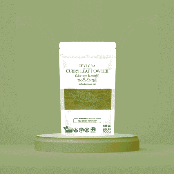 Curry leaves powder natural weight management supplement Sri Lanka traditional herbal medicine