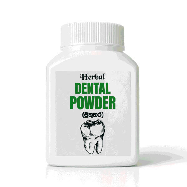 Herbal Dental Powder Muthuhara Ayurvedic oral care powder for healthy gums and fresh breath