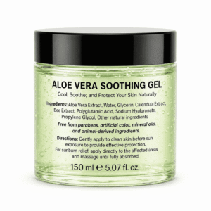 Ceylora Aloe Vera Gel for cooling hydration and after-sun skin care