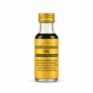 Ceylora Kustasamana Oil Ayurvedic herbal oil for irritated skin