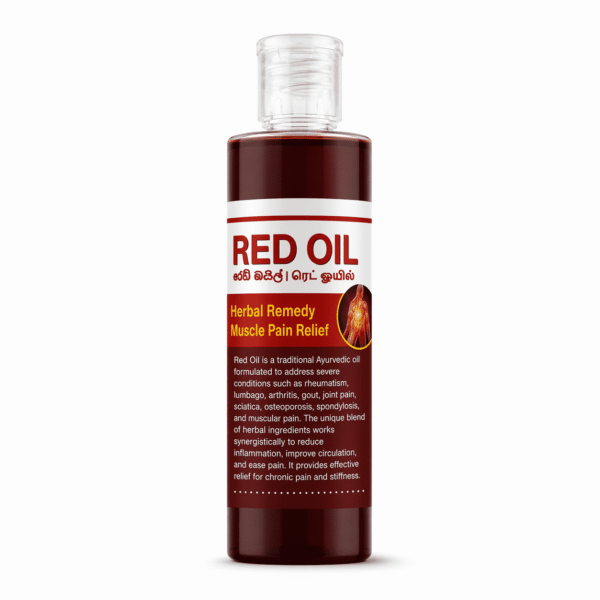 Red Oil Ayurvedic joint and muscle massage oil