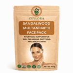 Sandal Multani Mitti Face Pack for deep cleansing and brightening