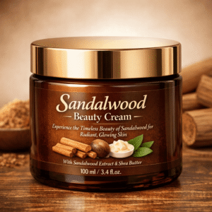Sandalwood Beauty Cream for calm and radiant-looking skin