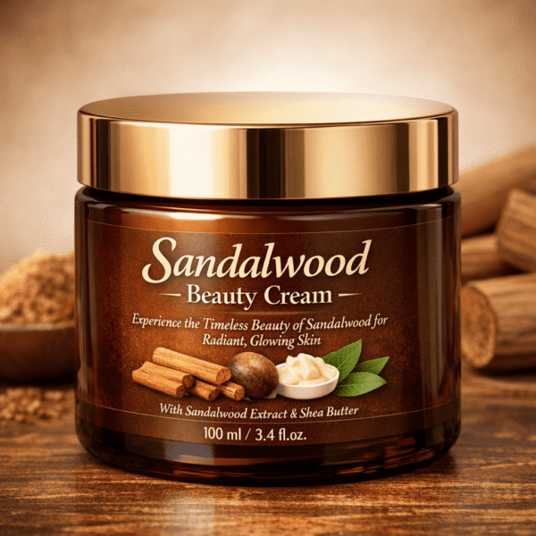 Sandalwood Beauty Cream for calm and radiant-looking skin